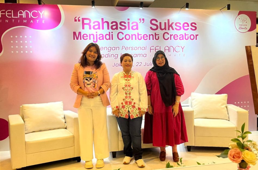  Felancy Berikan Edukasi Perempuan Menjadi Content Creator