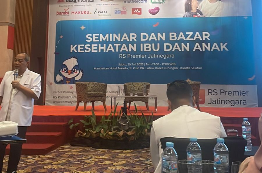  Kesehatan Ibu dan Anak Ditingkatkan: RSPJ Gelar Seminar dan Bazar Kesehatan