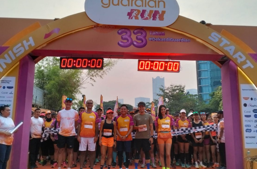  Guardian Run untuk Rayakan 33 Tahun