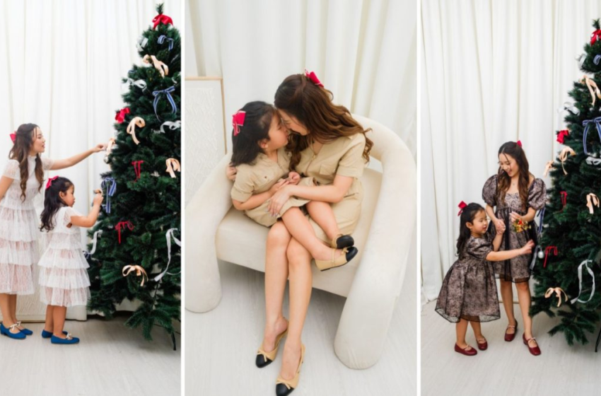  Inspirasi Momen Natal, Yuk Intip Gaya Serasi Ibu Anak