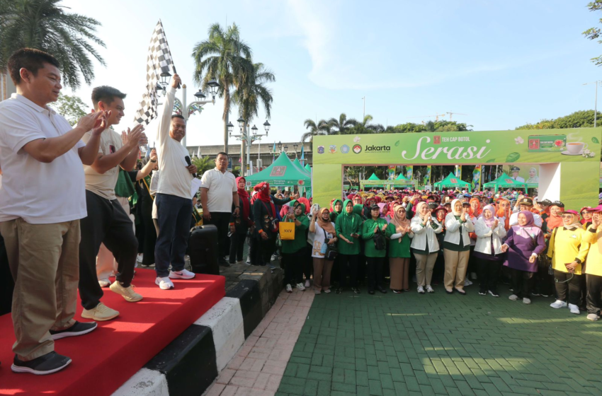  Menyambut Hari Ibu 2023, Teh Cap Botol Lanjutkan Program SERASI Bersama TP PKK & DWP Jakarta Selatan
